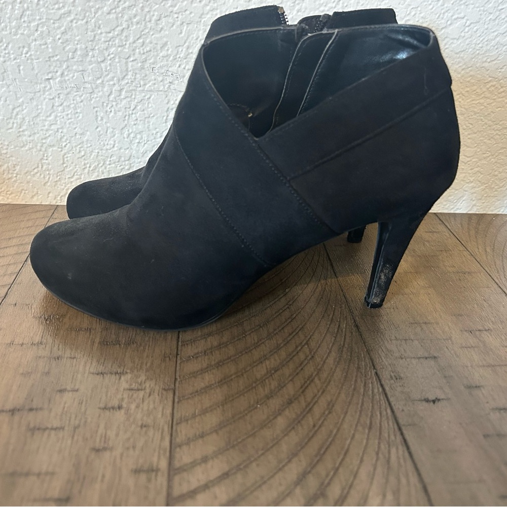 Impo Black Heeled Boots for Women